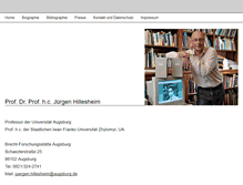 Tablet Screenshot of juergen-hillesheim.de
